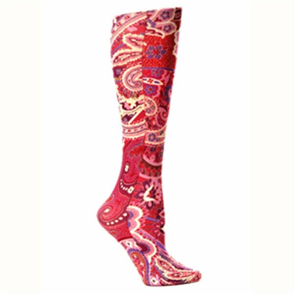 Celeste Stein CMPSQ 8-15 mm Hg Pink Diva Therapeutic Compression Sock Celeste-Stein-CMPSQ-1867